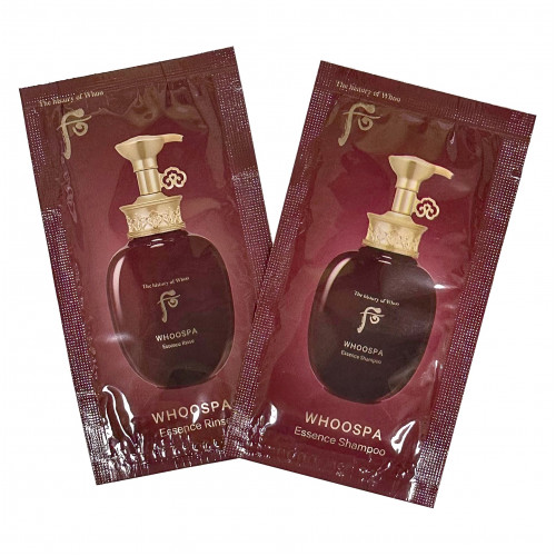Шампунь и кондиционер для волос (пробники) WhooSpa Essence Shampoo & Rinse The History Of Whoo