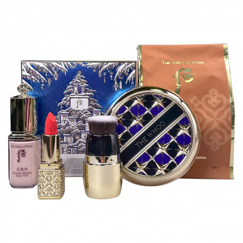 Кушон тональный крем (тройной объем) Radiant Essence Cushion SPF50+/PA+++ The History Of Whoo