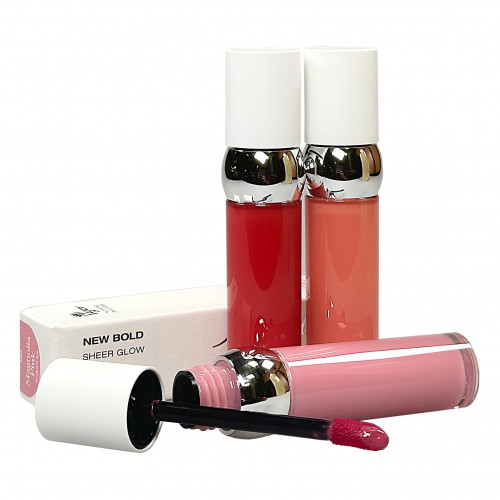 Блеск-тинт для губ New Bold Sheer Glow Tint The Face Shop