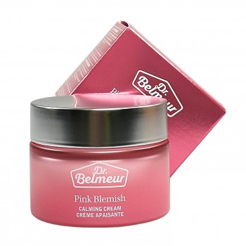 Крем для лица успокаивающий Dr.Belmeur Pink Blemish Calming Cream The Face Shop