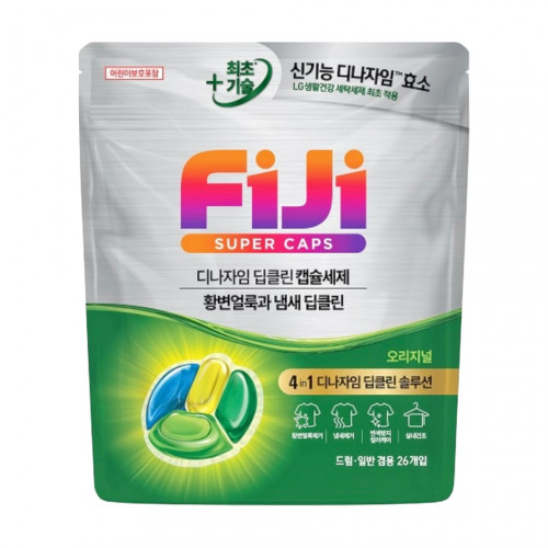 Гель-капсулы для стирки Super Caps Deepclean Fiji LG H&H