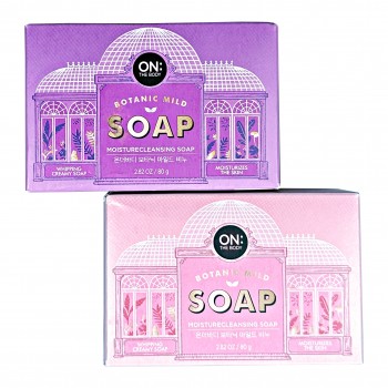 Мыло для лица и тела Botanic Mild Moisture Cleansing Soap On:The Body