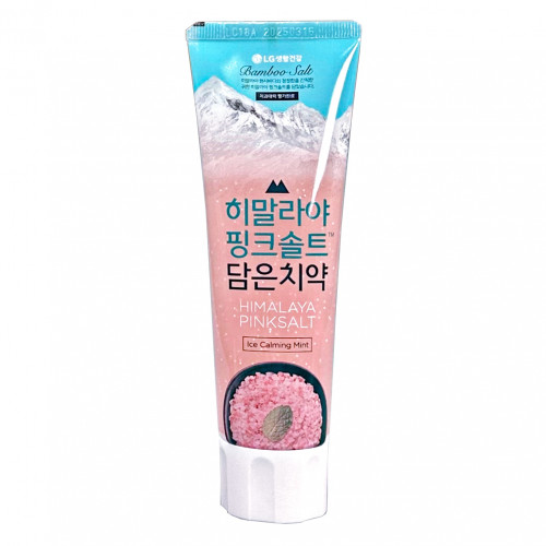 Зубная паста с гималайской солью и мятой Himalaya Pink Salt Perioe