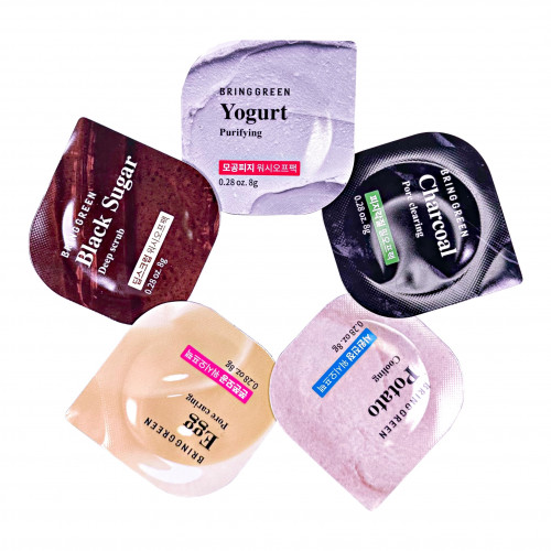 Капсульная маска для лица Fresh Ball Pack Bring Green