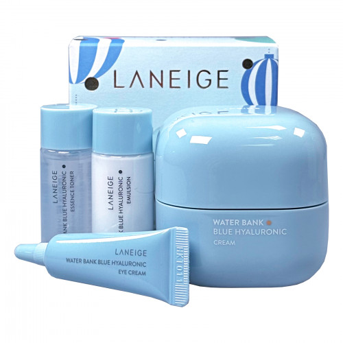 Крем для лица увлажняющий Water Bank Blue Hyaluronic Cream Set Laneige