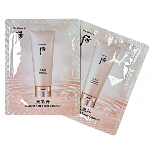 Пенка для умывания мини-версия Cheongidan Radiant Soft Foam Cleanser The History of Whoo