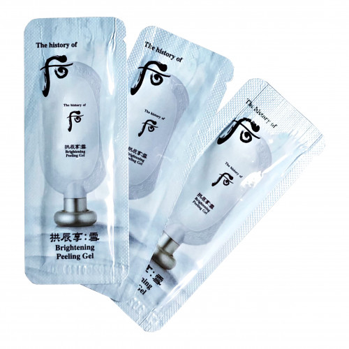 Пилинг для лица (мини-формат) Gongjinhyang Seol Brightening Peeling Gel The History of Whoo
