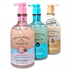 Гель-скраб для душа 600 ml Scrub Body Cleanser Natural Spa Veilment