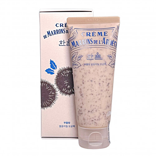 Маска для очищения и сужения пор Creme de Marrons de l`Ardeche Hanyul