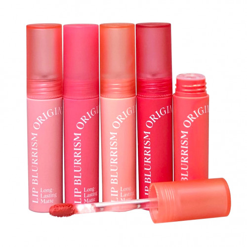 Помада-тинт жидкая матовая Lip Blurrism Original The Face Shop