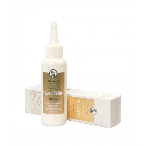Эссенция против выпадения волос Addict Classic White Ampoule Treatment Dr.Groot