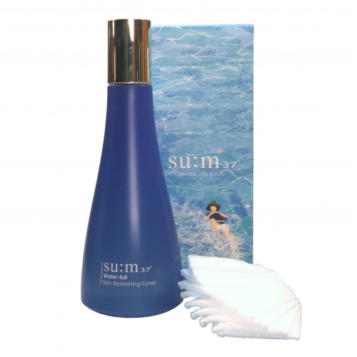 Тонер для лица (big size 350 ml) Water-Full Skin Refreshing Toner Special Set SU:M37