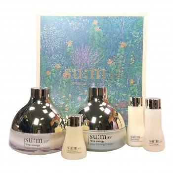 Набор антивозрастных средств для лица Time Energy Moist Firming Cream Special Set SU:M37