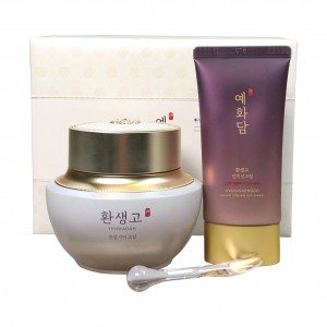 Крем для лица отбеливающий Yehwadam Hwansaenggo Snow Glow Dark Spot Correcting Cream Set The Face Shop