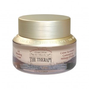 Крем для лица антивозрастной на масляной основе The Therapy Oil Blending Formula Cream The Face Shop