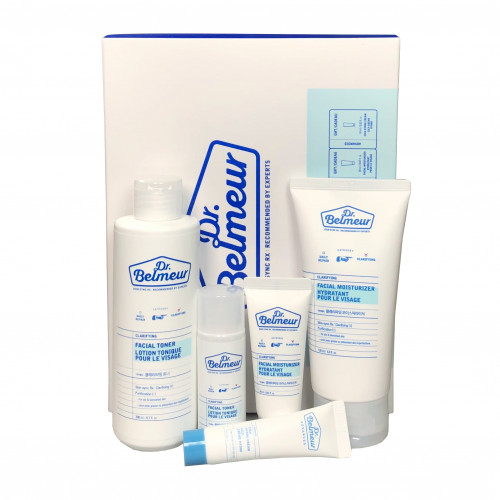 Набор средств для проблемной жирной кожи лица Dr.Belmeur Clarifying Skin Care Set The Face Shop