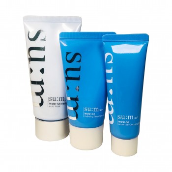 Набор увлажняющих средств для лица Water-Full Radiant Aura Mask Duo Edition Su:m37