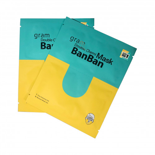 Двойная маска для лица Double Chemi Mask BanBan