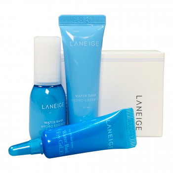 Набор увлажняющих средств для лица мини-версия Water Bank Blue Hyaluronic Trial Kit Laneige