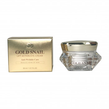 Крем вокруг глаз с экстрактом слизи улитки Gold Snail Eye Cream Gess