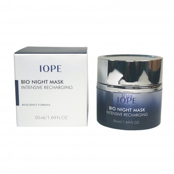 Маска интенсивная ночная для лица Bio Night Mask Intensive Recharging Iope