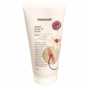 Маска-пенка  для умывания Лотос Micro Mask To Foam Flower Lotus Mamonde