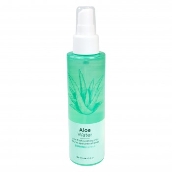 Успокаивающий увлажняющий спрей для лица с экстрактом алоэ Aloe Water Fresh Soothing Mist The Face Shop
