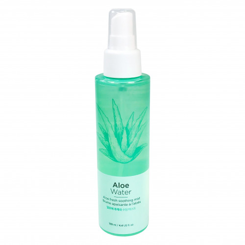 Успокаивающий увлажняющий мист для лица с экстрактом алоэ Aloe Water Fresh Soothing Mist The Face Shop