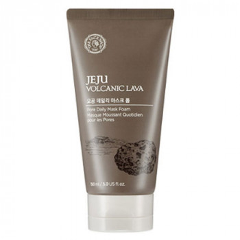 Пена-маска для умывания Jeju Volcanic Lava Pore Daily Mask Foam The Face Shop