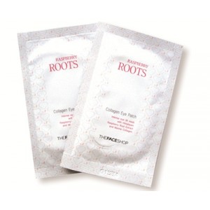 Маска-патч Raspberry Roots Collagen Eye Patch (2*2) The Face Shop
